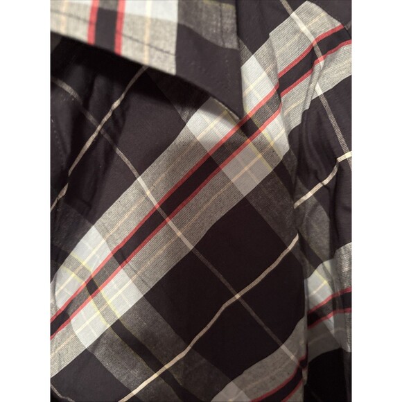 Southpole Shirt Mens Large Blue Plaid Long Sleeve Y2K Hip Hop Button Up NWT - Picture 5 of 6